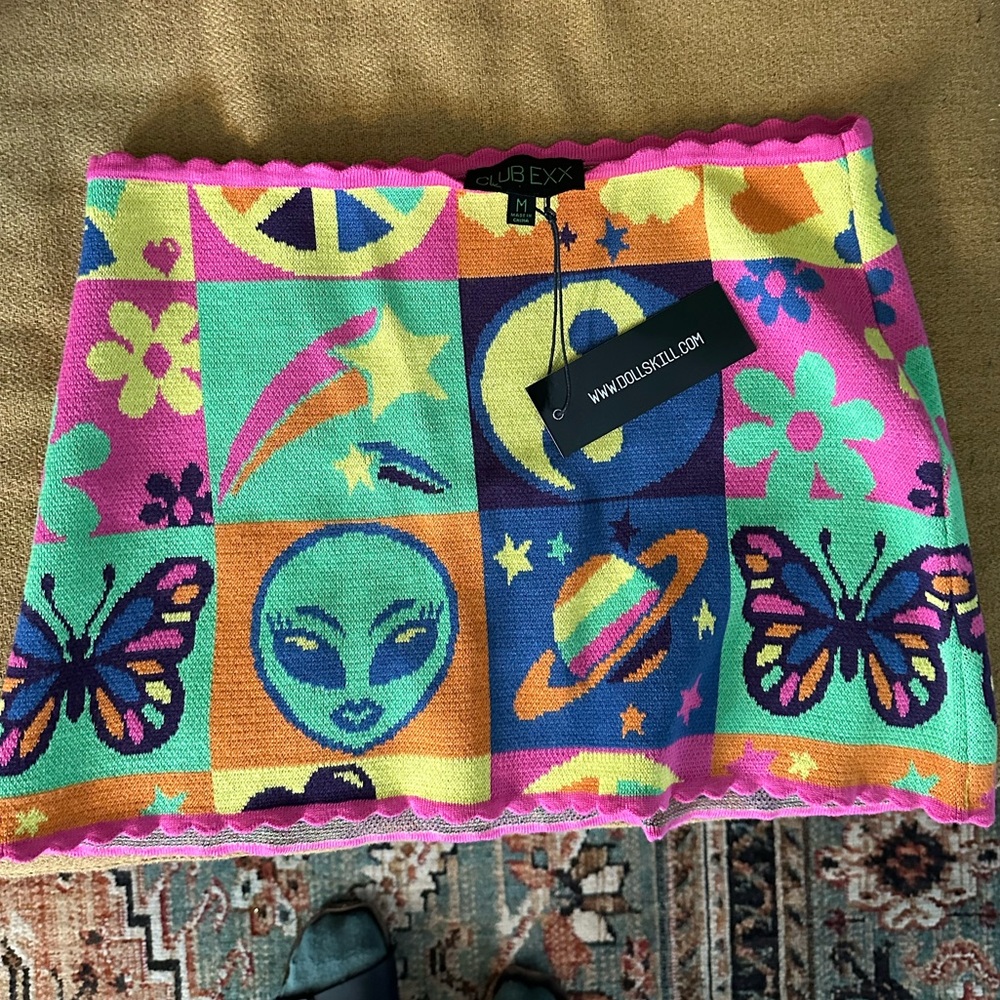 Dolls kill alien skirt